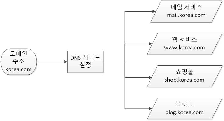 DNS 레코드 설정 이란